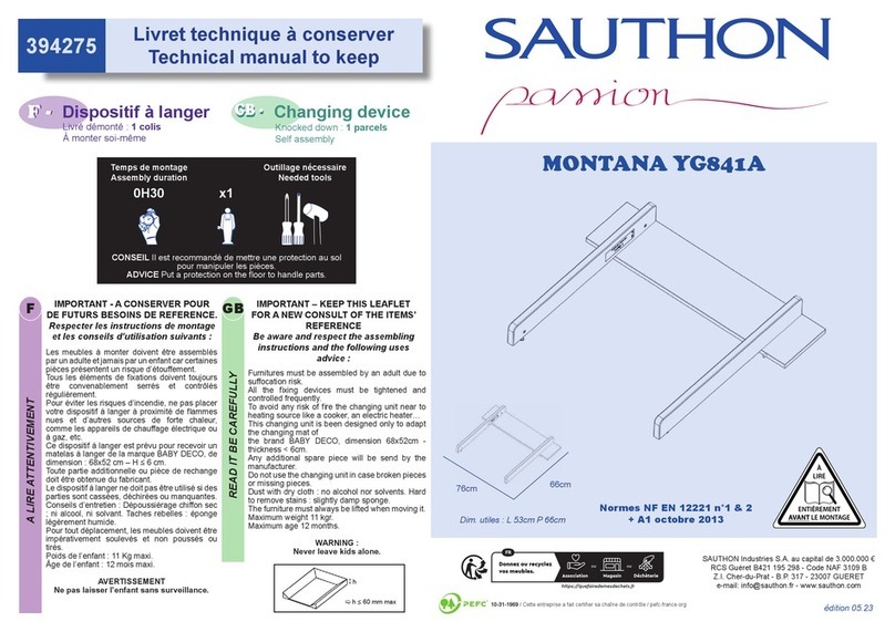 SAUTHON MONTANA YG841A User manual