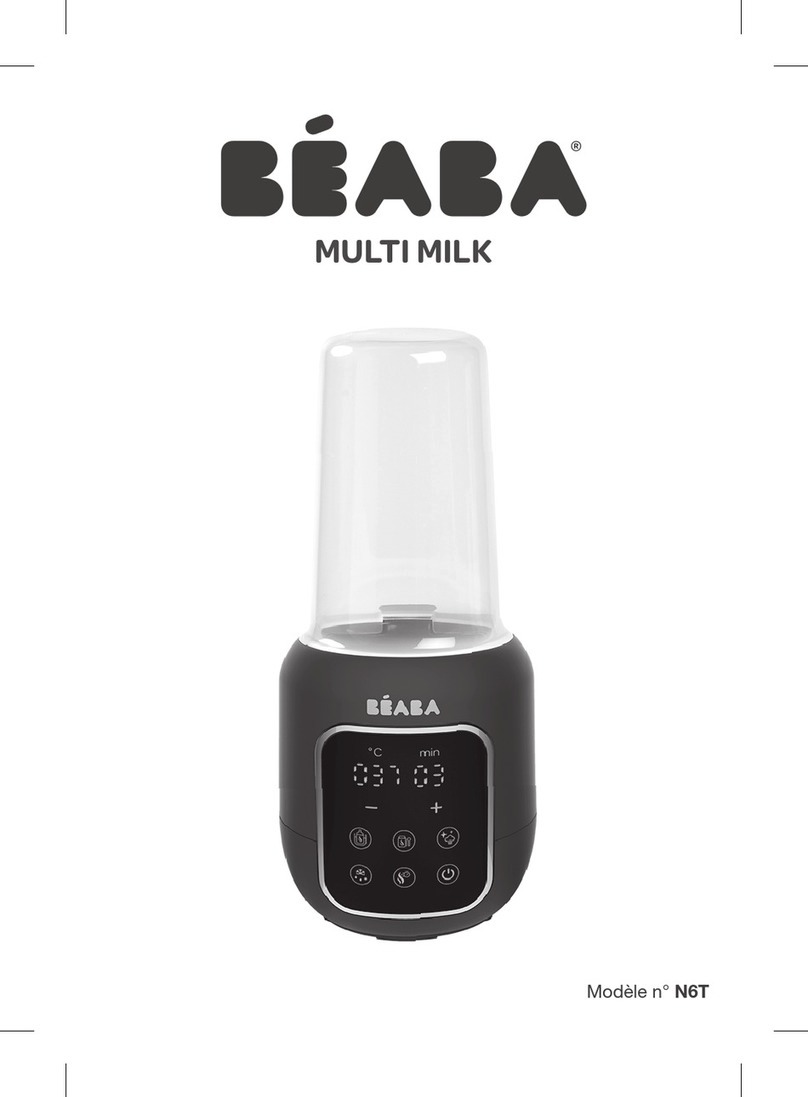 Beaba MULTI MILK N6T instructions