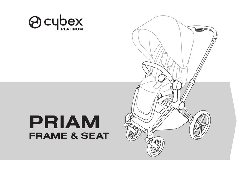 CYBEX PRIAM FRAME & SEAT User manual