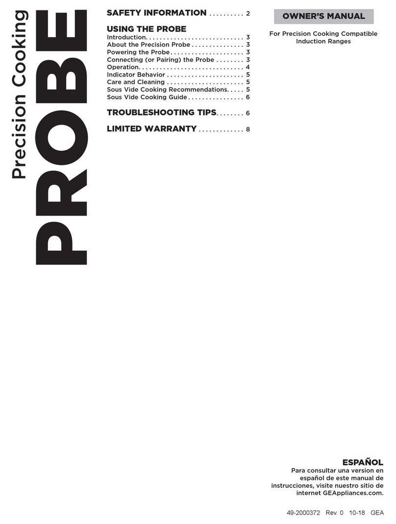 GE JXPROBE1 User manual GE JXPROBE1 User manual