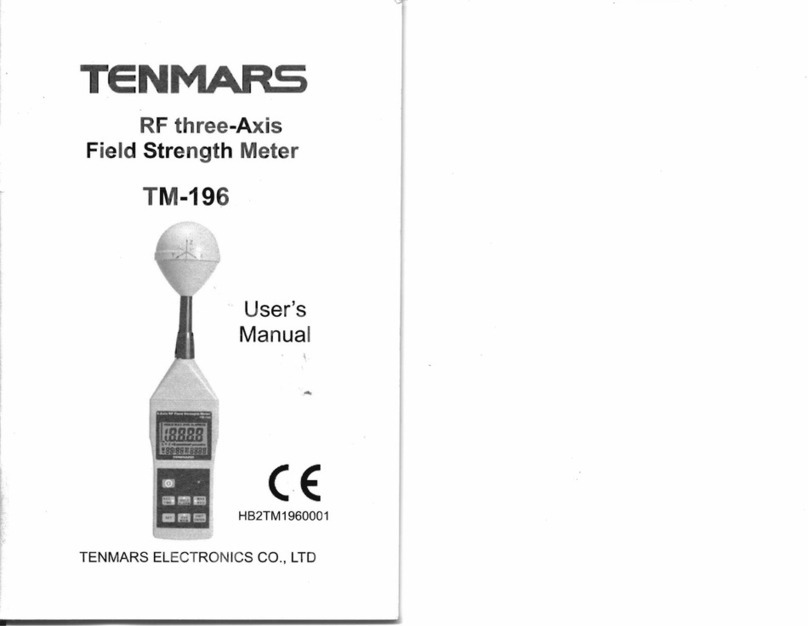 Tenmars TM-196 User manual