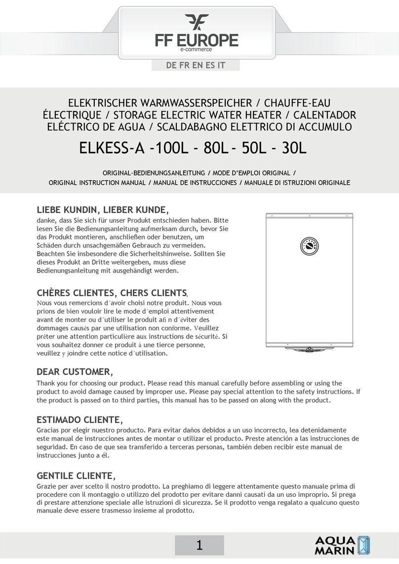 FF Europe ELKESS-A-100L Original instruction manual FF Europe ELKESS-A-100L Original instruction manual
