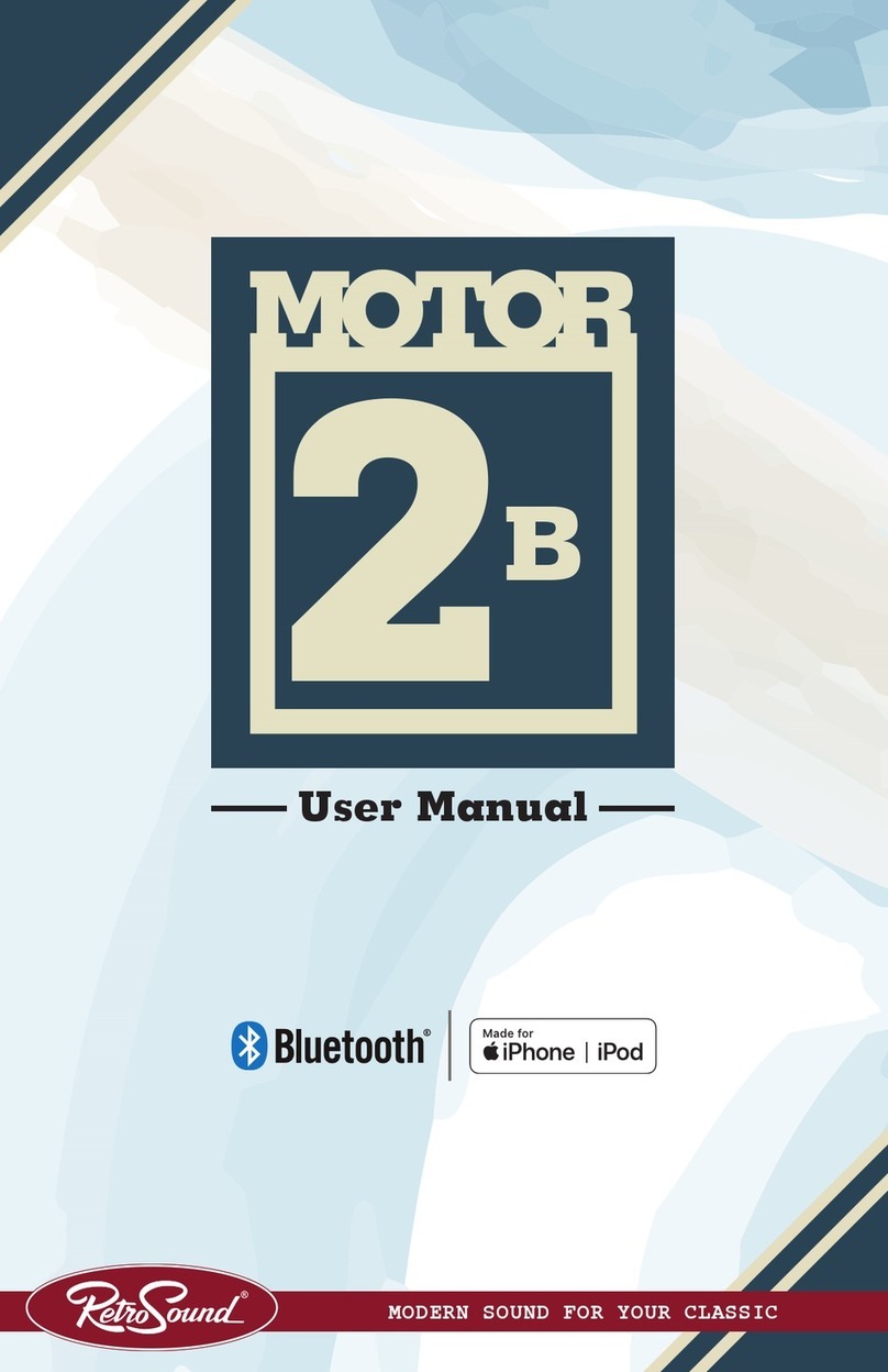 RetroSound MOTOR 2B User manual