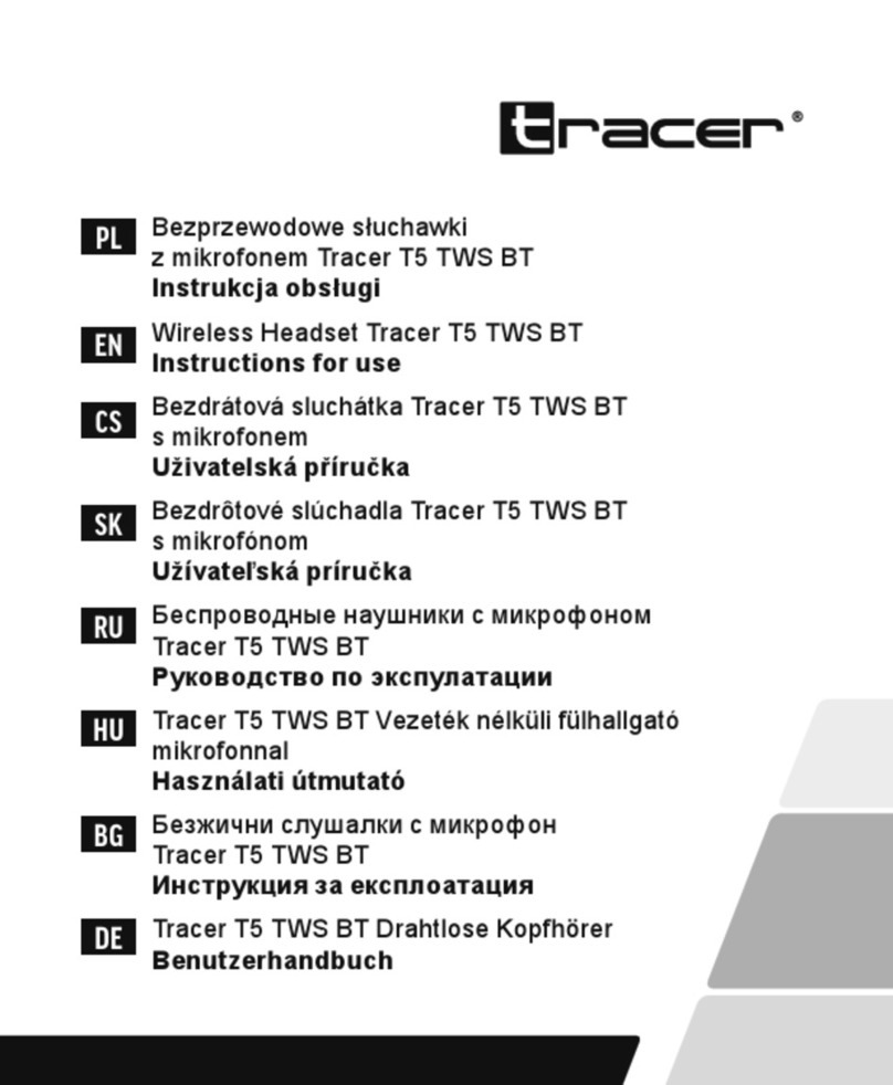Tracer T5 TWS BT User manual