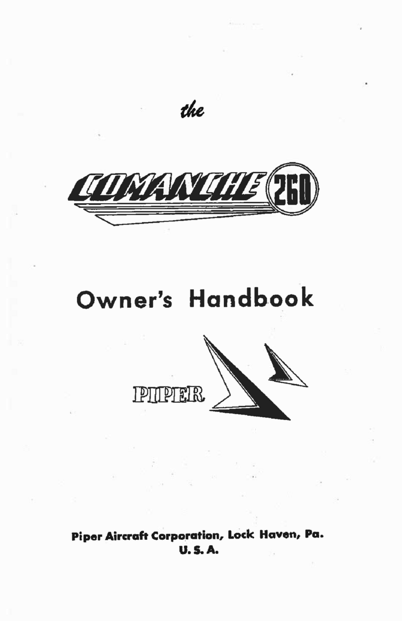 Piper COMANCHE 260 User guide