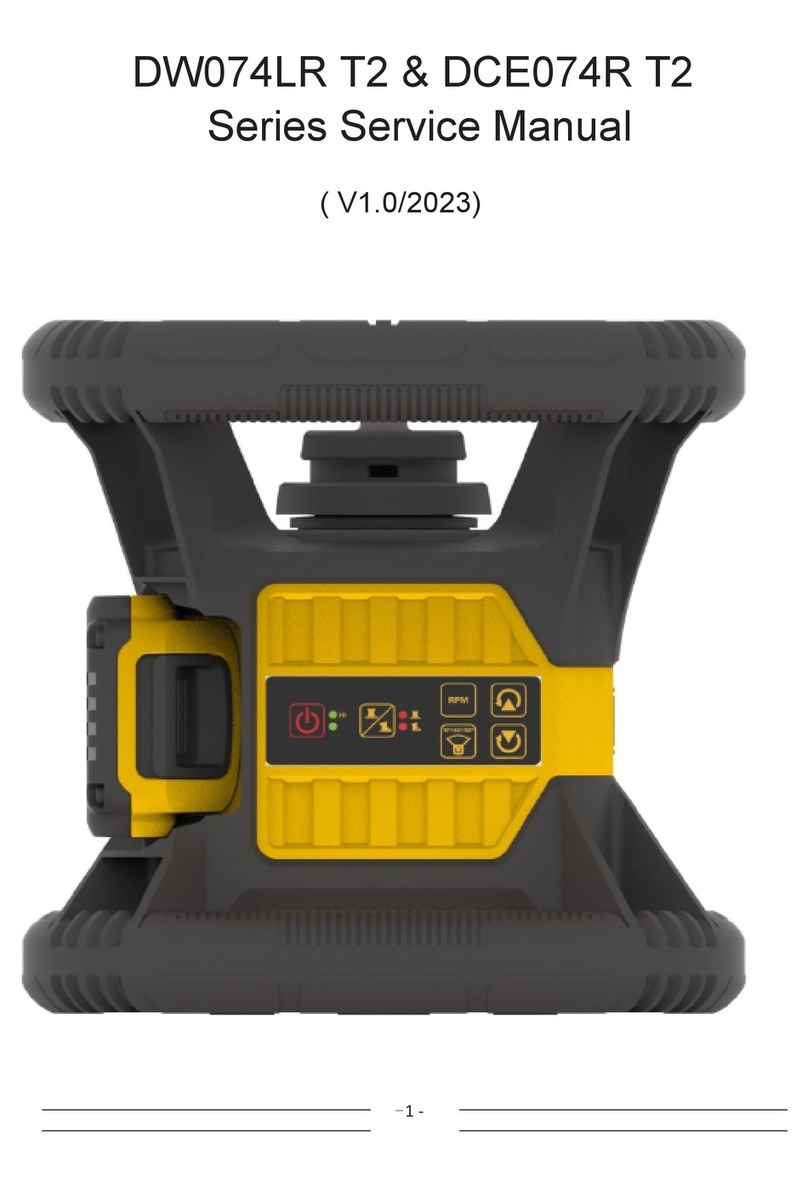 DeWalt DW074LR T2 Series User manual
