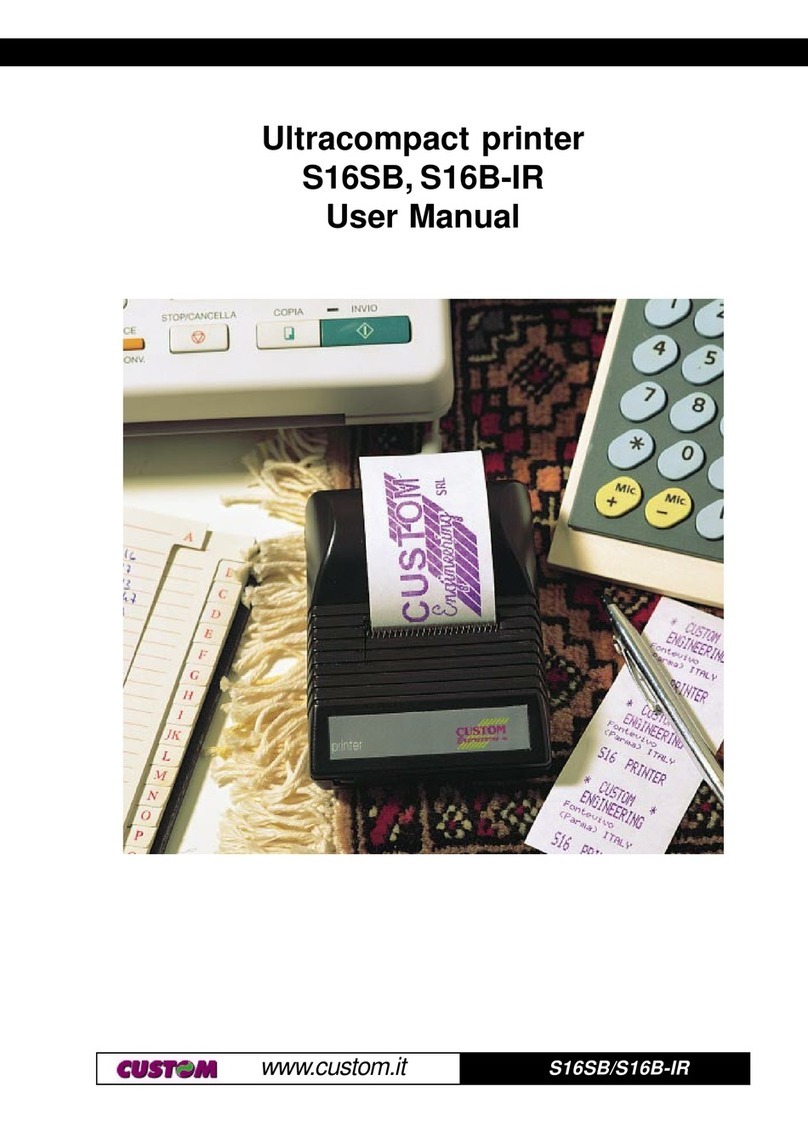 Custom Audio Electronics S16SB User manual