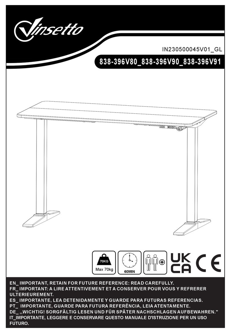 Vinsetto 838-396V80 User manual