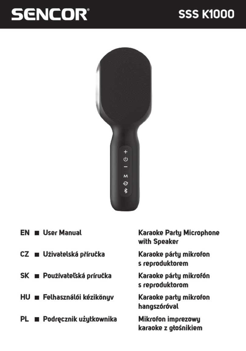 Sencor SSS K1000 User manual