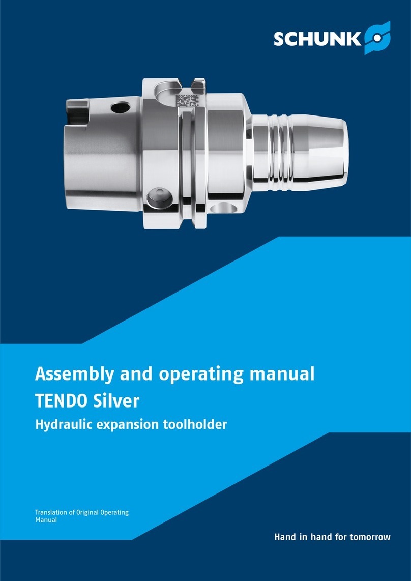 SCHUNK TENDO Silver User instructions