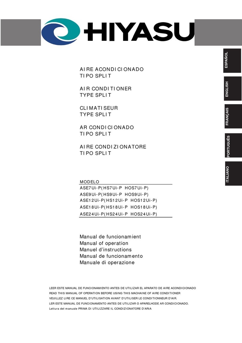 Hiyasu ASE7Ui-P Instruction Manual