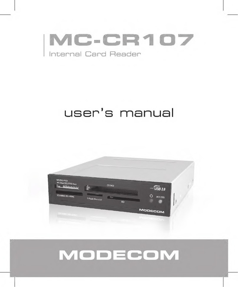Modecom MC-CR107 user manual