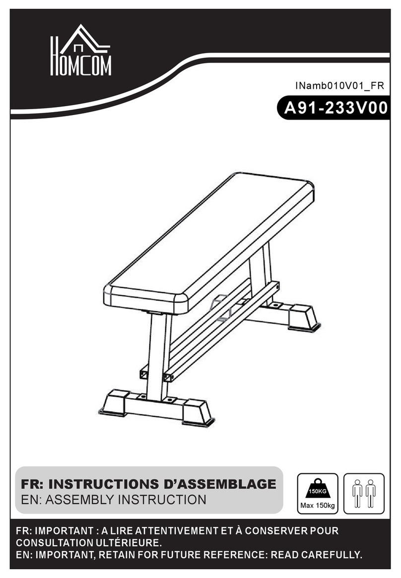 HOMCOM A91-233V00 User manual HOMCOM A91-233V00 User manual