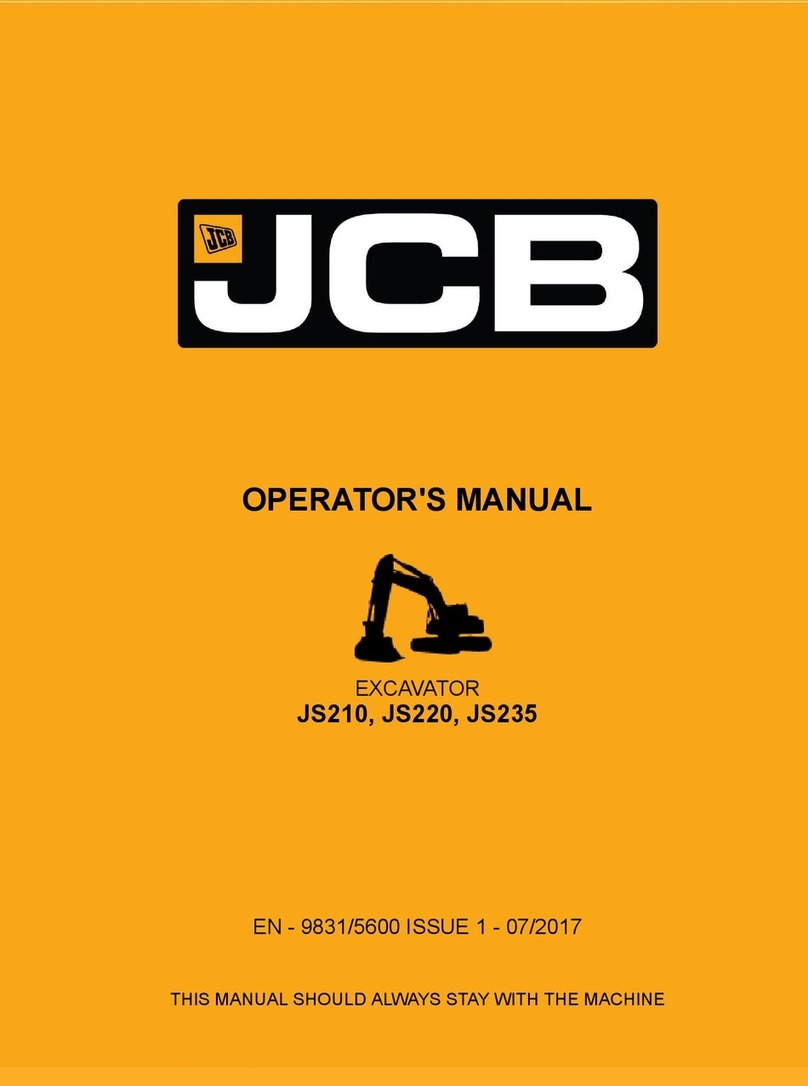 jcb JS210 Operator's manual