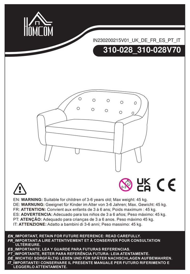 HOMCOM 310-028 manual