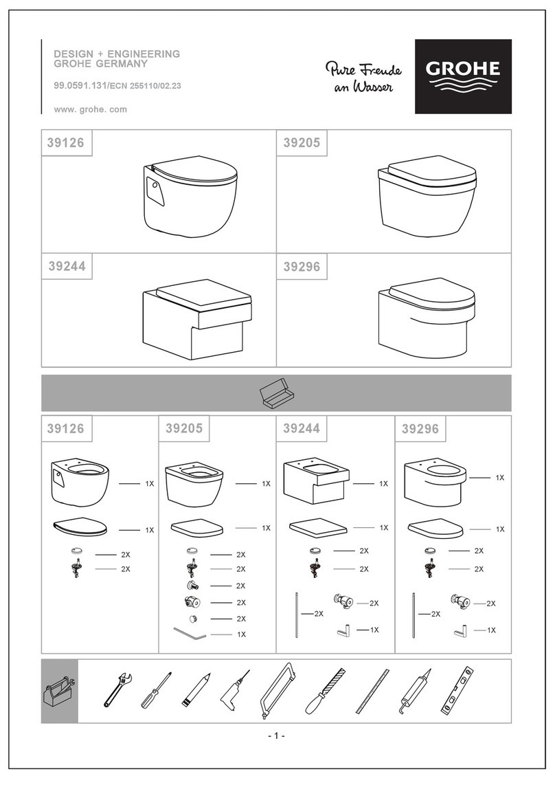 Grohe 39126 manual