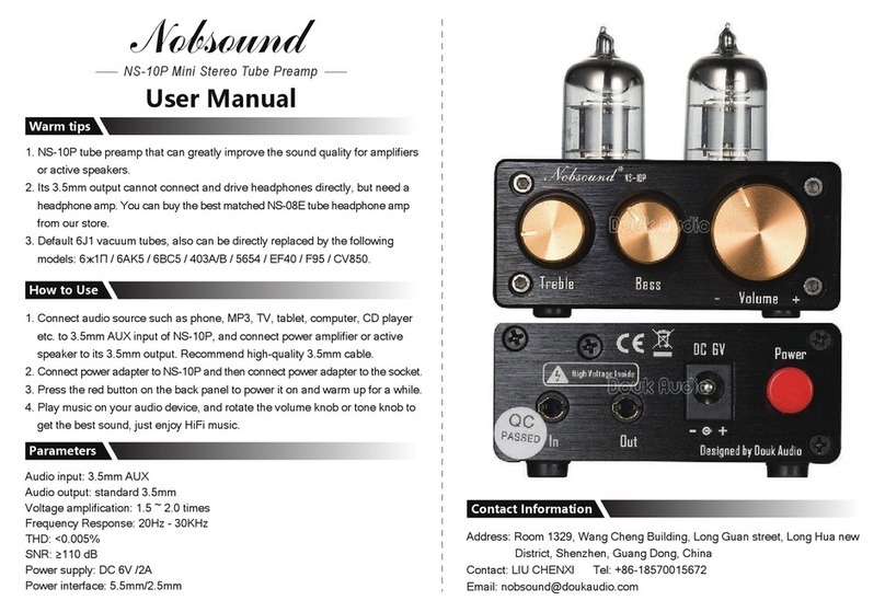 Nobsound NS-10P User manual