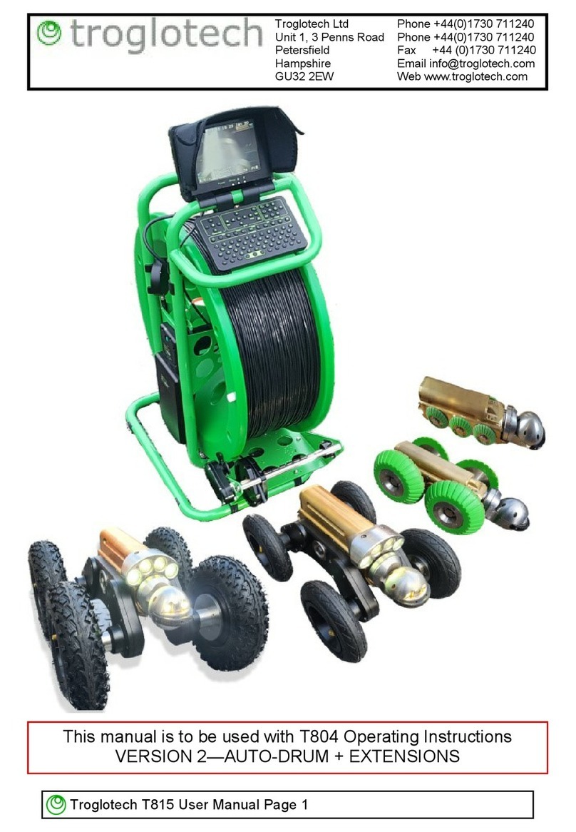 Troglotech T815 user manual
