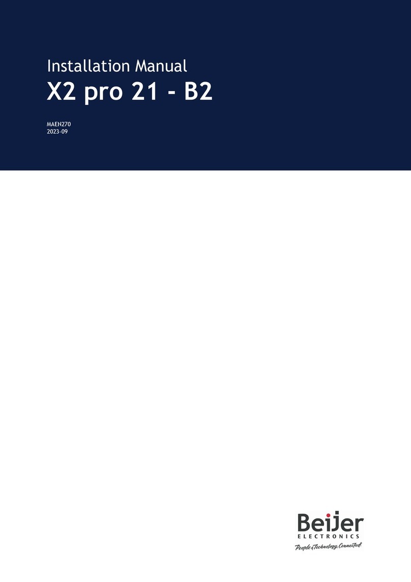 BeiJer X2 pro 21-B2 User manual