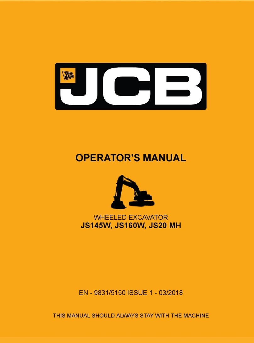 jcb JS145W User manual