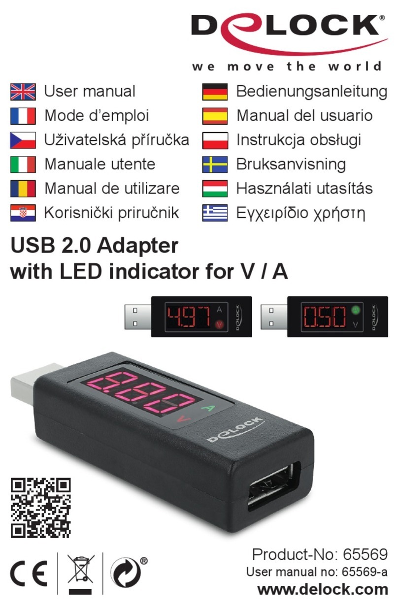 DeLOCK 65569 user manual