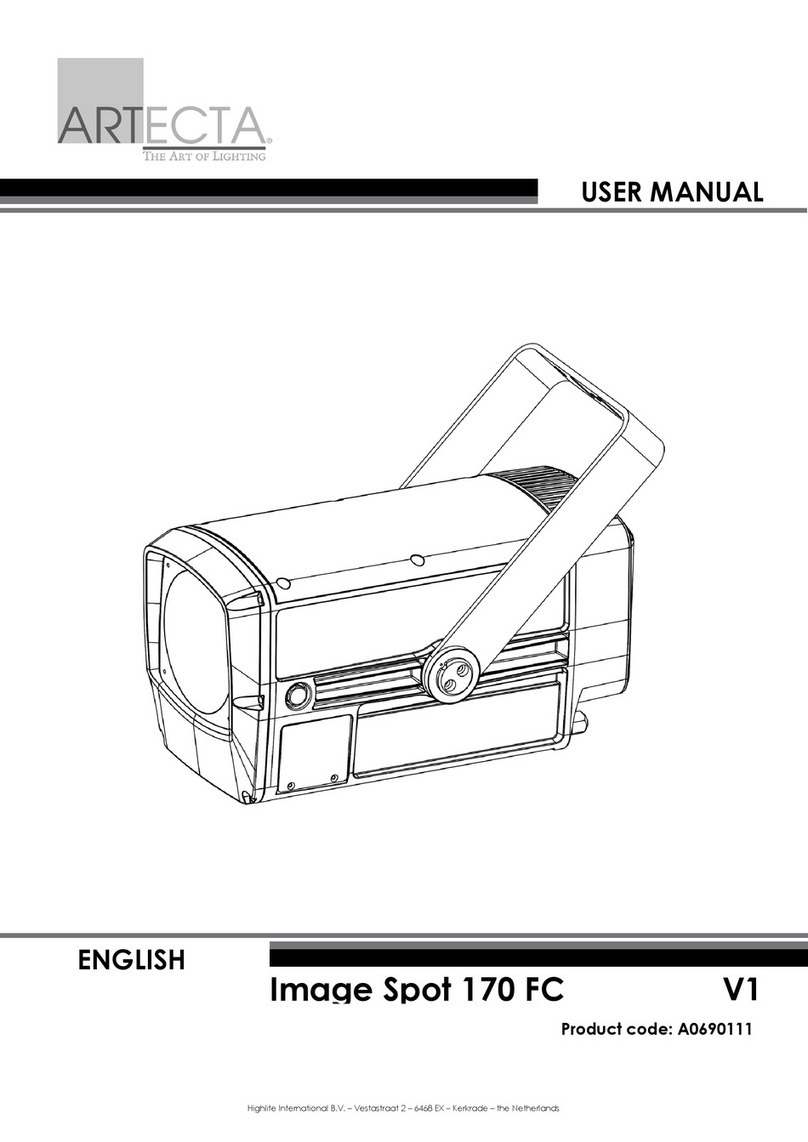 Artecta Image Spot 170 FC V1 user manual Artecta Image Spot 170 FC V1 user manual