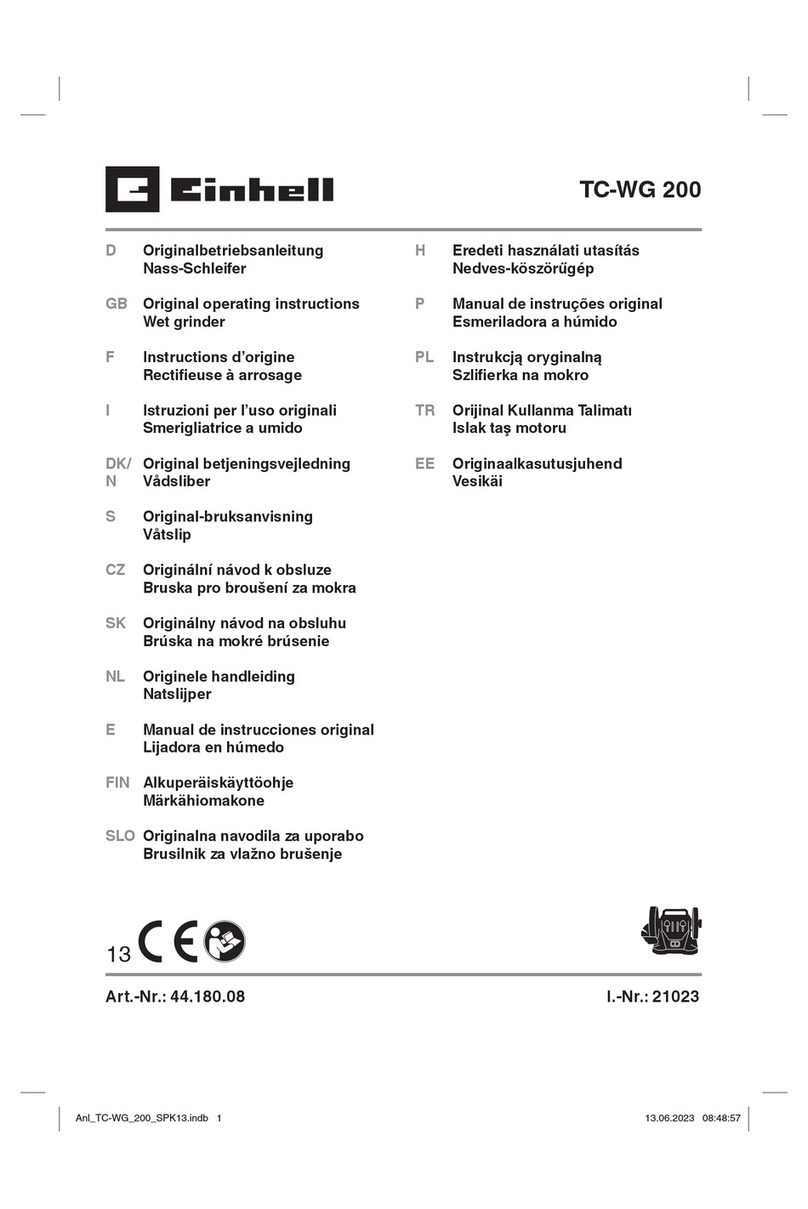EINHELL TC-WG 200 User manual