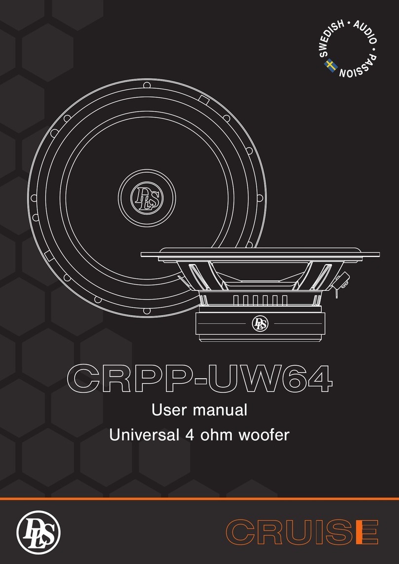 DLS CRUIS CRPP-UW64 user manual