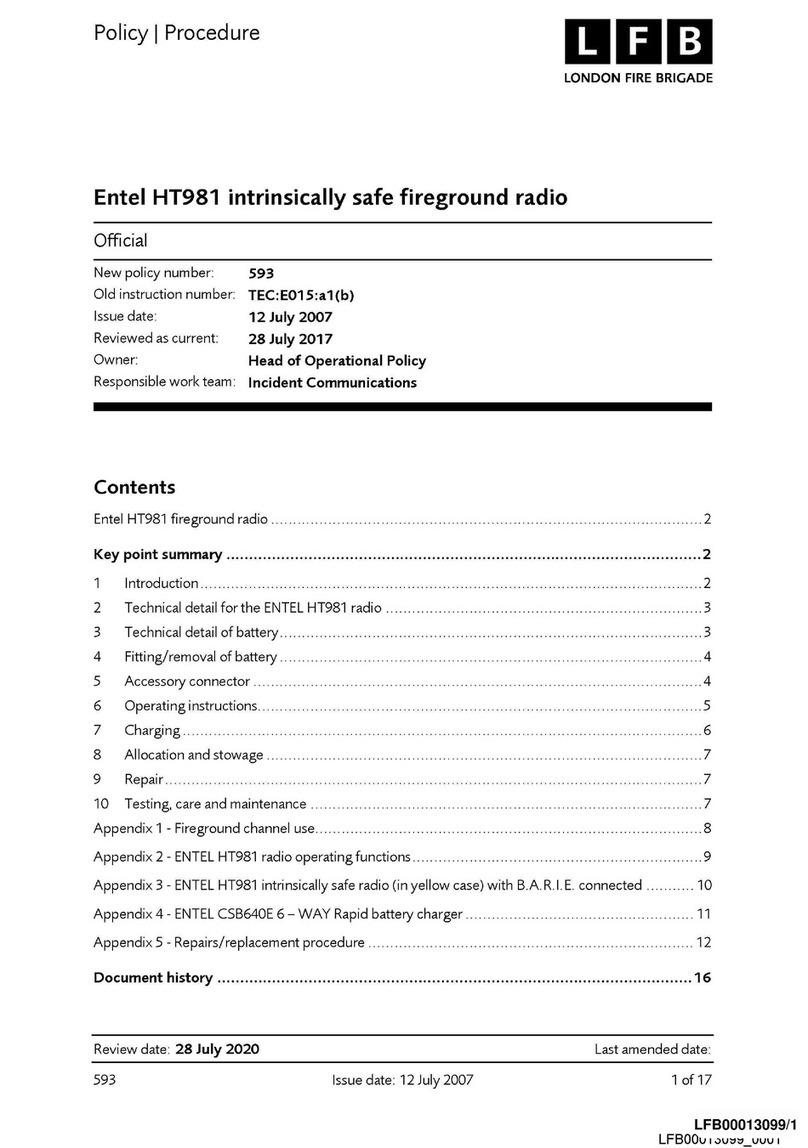 LFB Entel HT981 manual