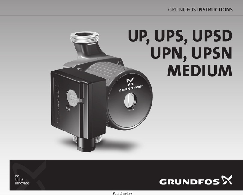 Grundfos UP User manual