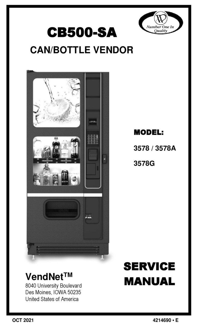 VendNet CB500-SA Service manual