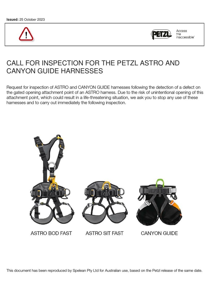 Petzl Astro Bod Fast quick start guide