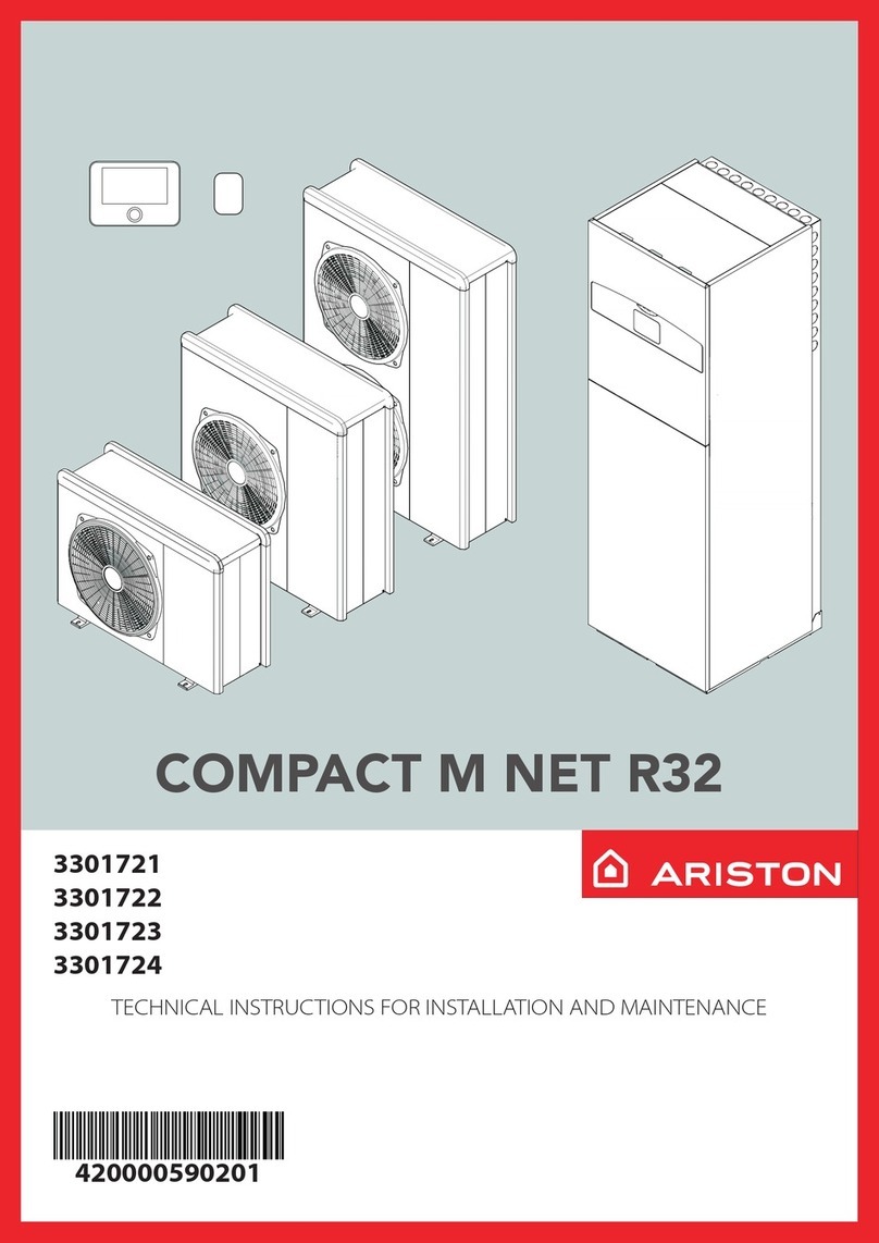 Ariston COMPACT M NET R32 Owner's manual