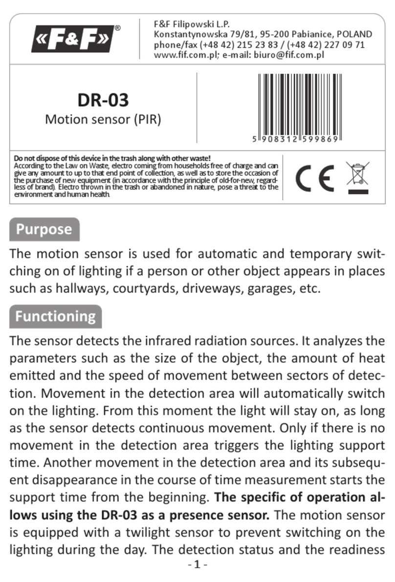 F&F DR-03 User manual