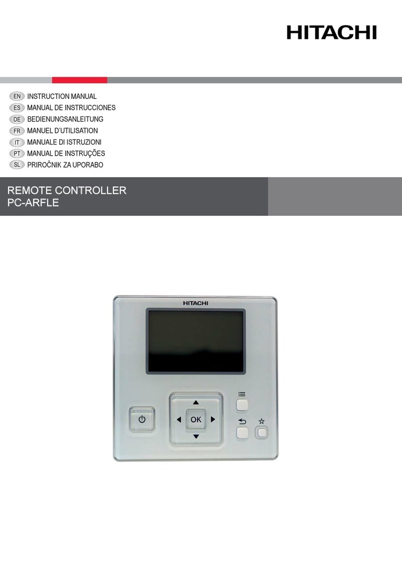 Hitachi PC-ARFLE instruction manual