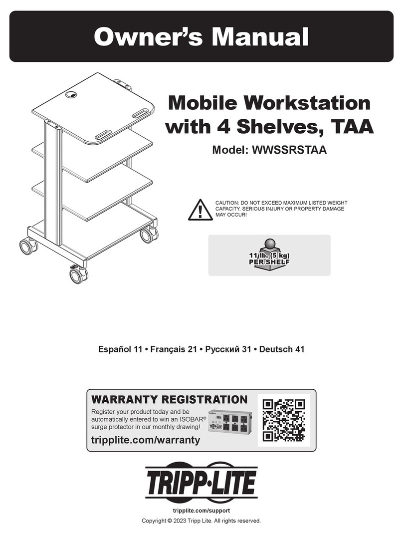 Tripp Lite WWSSRSTAA User manual