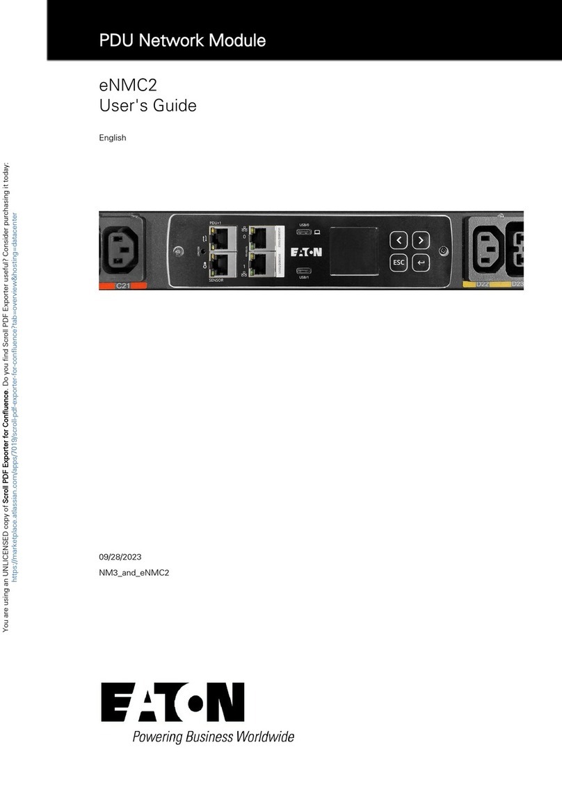 Eaton eNMC2 User manual