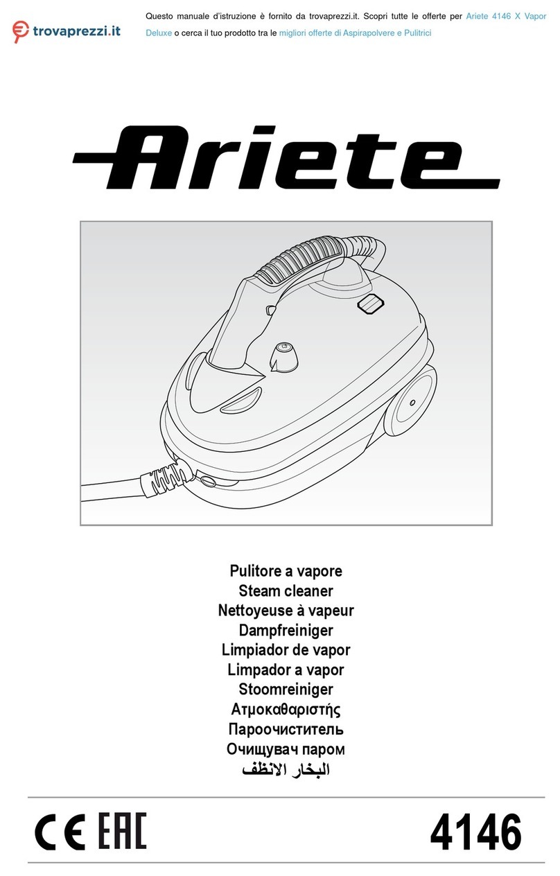 ARIETE X Vapor Deluxe 4146 manual