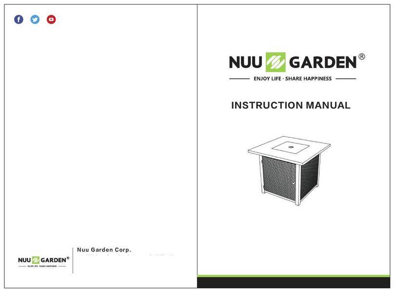 Nuu Garden AF007 instruction manual Nuu Garden AF007 instruction manual