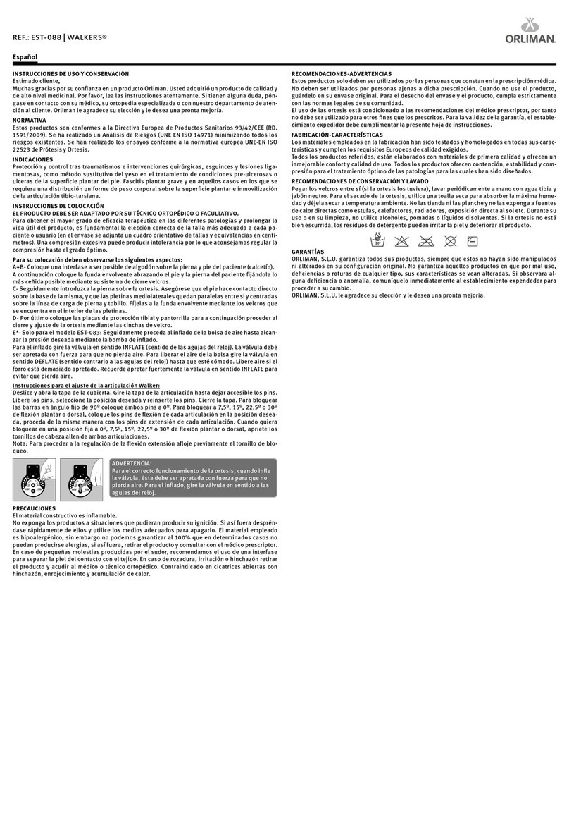 Orliman WALKERS manual