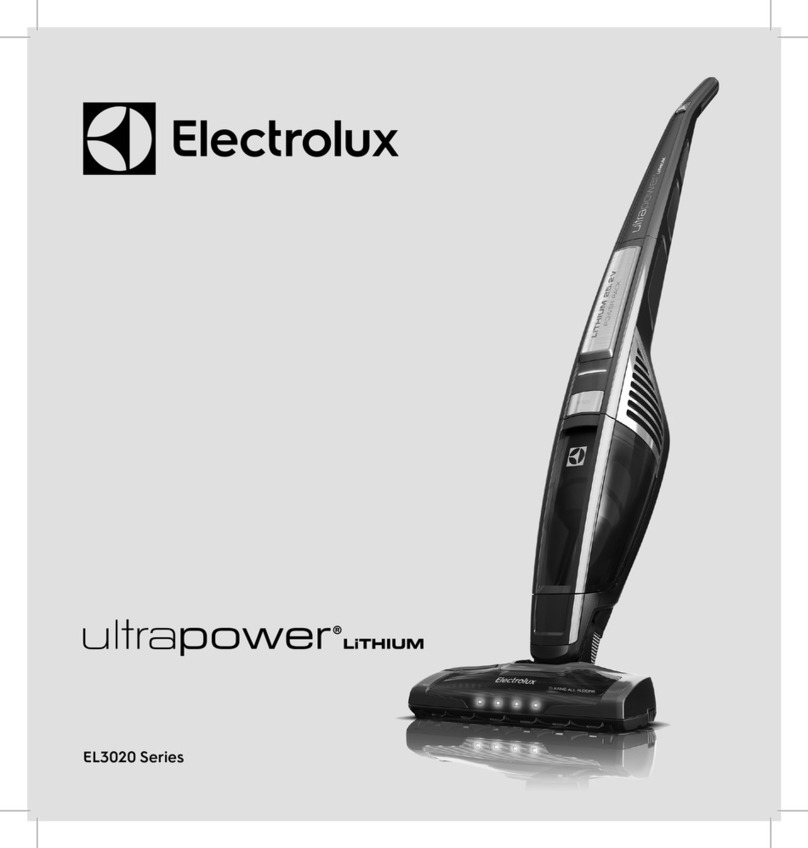 Electrolux ultrapower EL3020 Series instructions