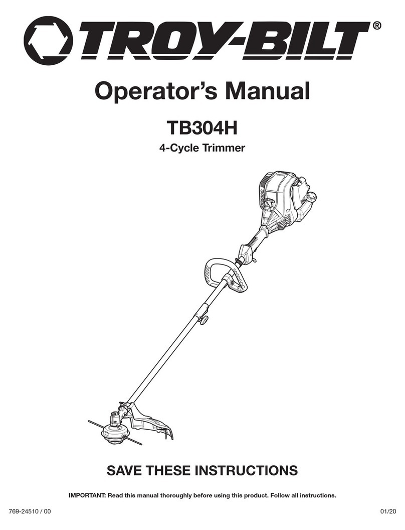 Troy-Bilt TB304H User manual