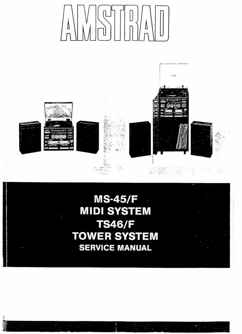 AMSTRAD MS-45/F Service manual