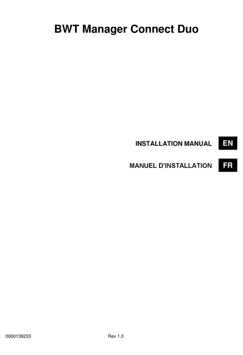 BWT Manager Connect Duo instruction manual