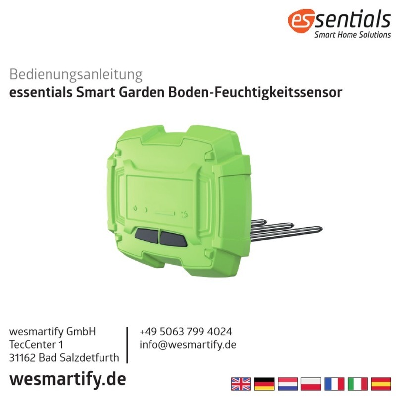 Essentials Smart Garden Soil Moisture Sensor user manual Essentials Smart Garden Soil Moisture Sensor user manual