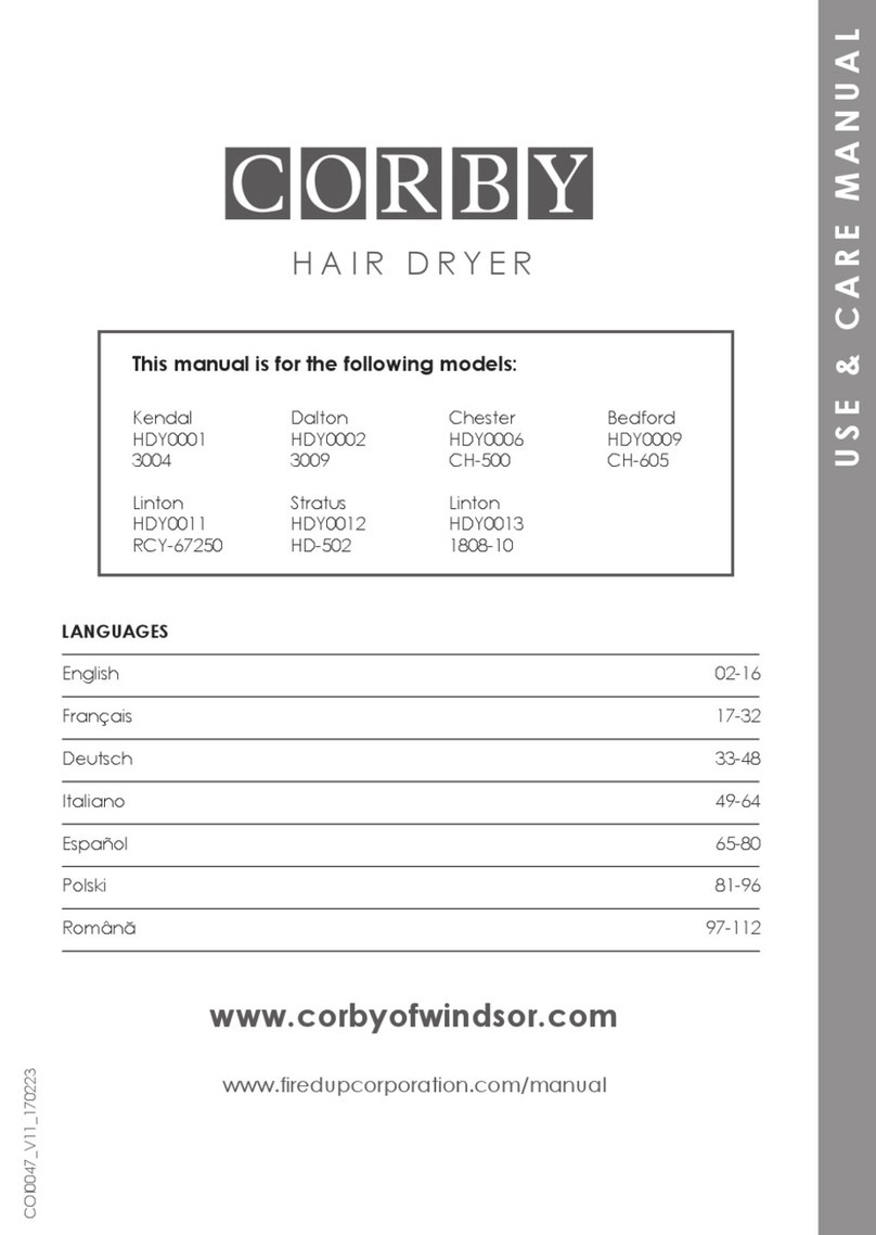 Corby Kendal manual