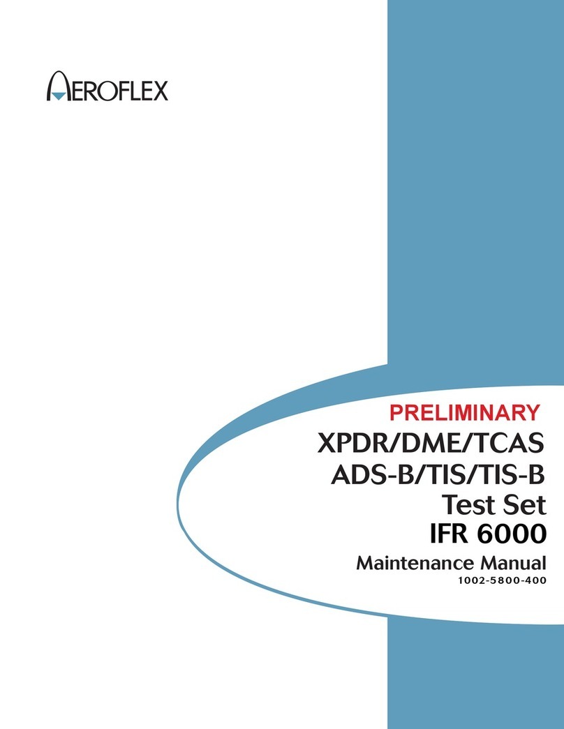 Aeroflex IFR 6000 User manual