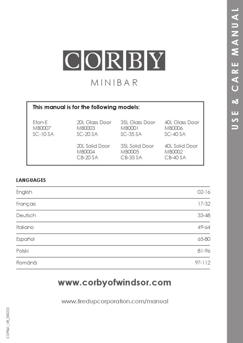 Corby Eton-E manual