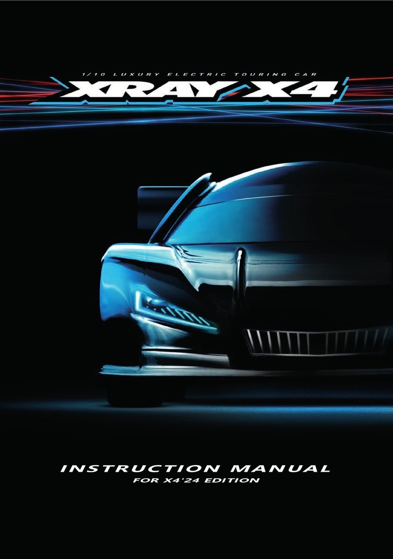 Xray X4 instruction manual