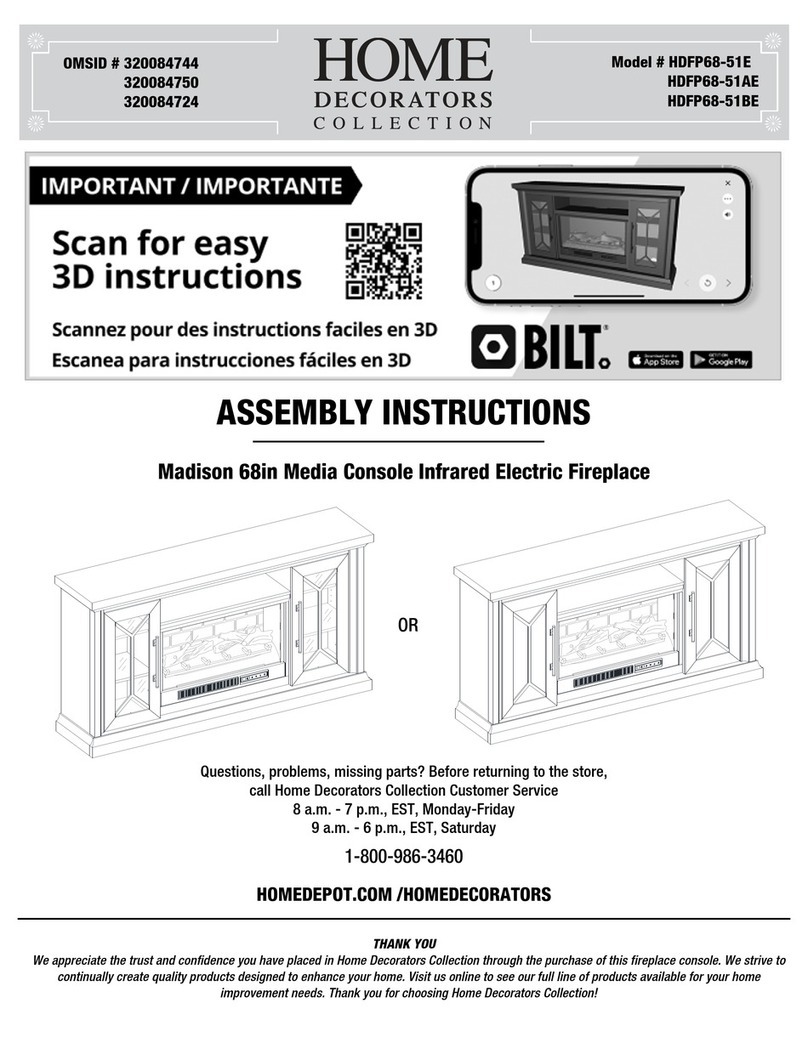 Home Decorators Collection HDFP68-51E User manual Home Decorators Collection HDFP68-51E User manual